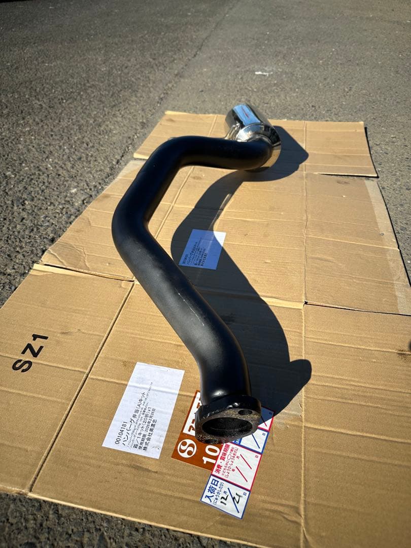 ダイハツMAX l952s JB-DET 2wd用 RS-R製砲弾リアマフラー