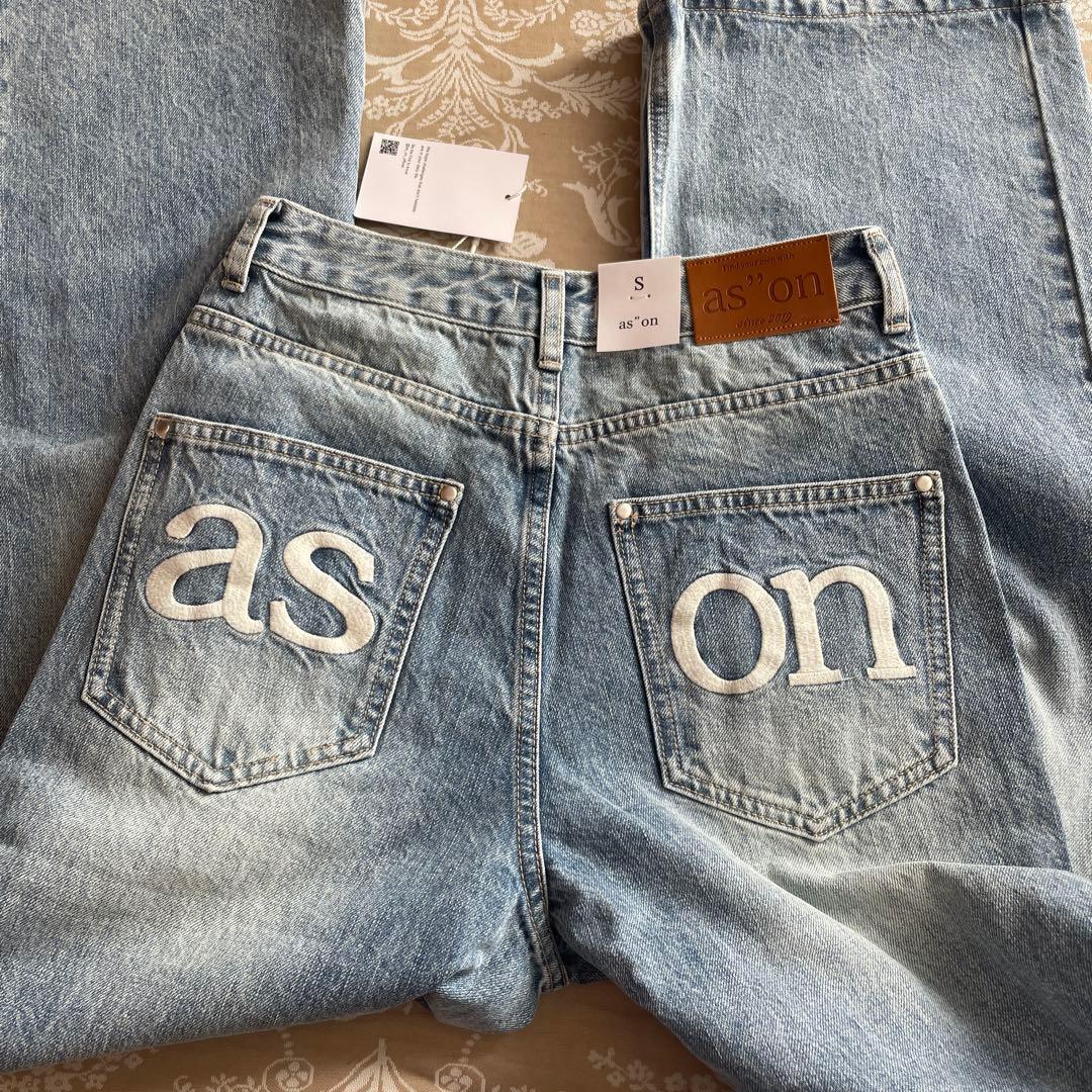 asonデニム ライトブルー　Sサイズ