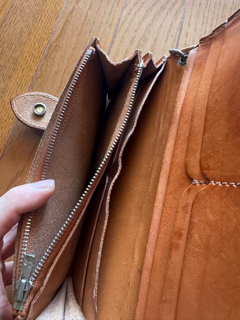 アルズニ　ロングウォレット　ウォレットロープ