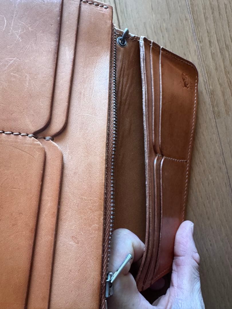 アルズニ　ロングウォレット　ウォレットロープ