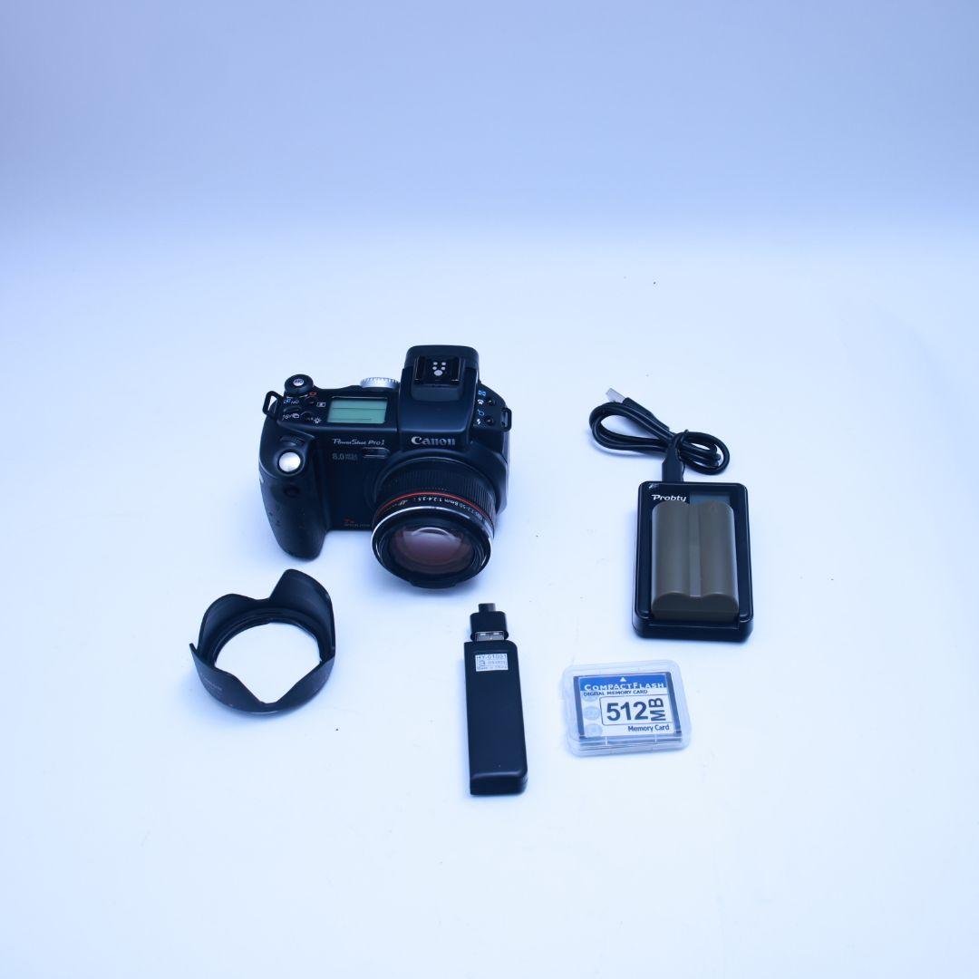 スマホ転送可 Canon PowerShot Pro1 CFカード他付き