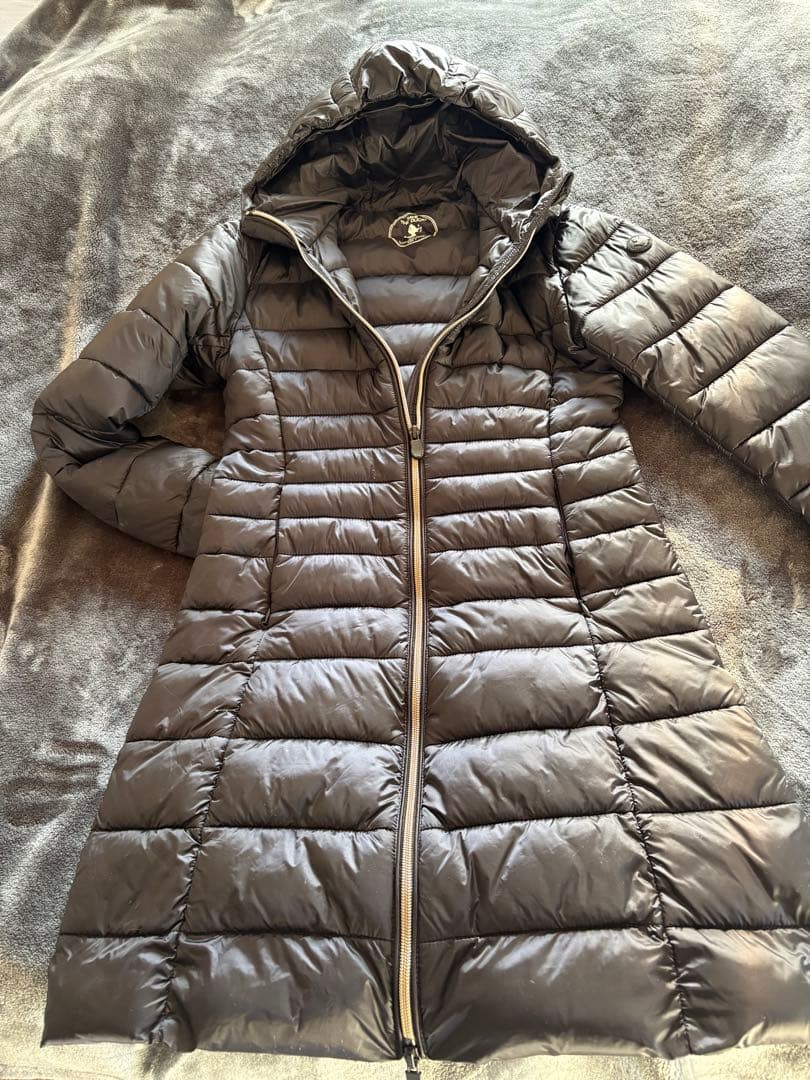 SAVE THE DACK ダウン　ブラック レディースサイズ1 Sサイズ