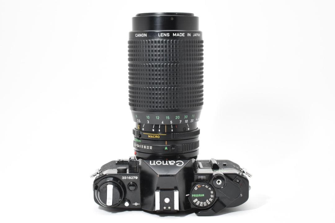美品　CANON AE-1 PROGRAM 75-200mm LENS ＃683