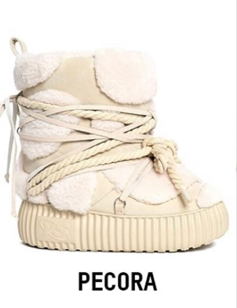 yellow ファームートンブーツ