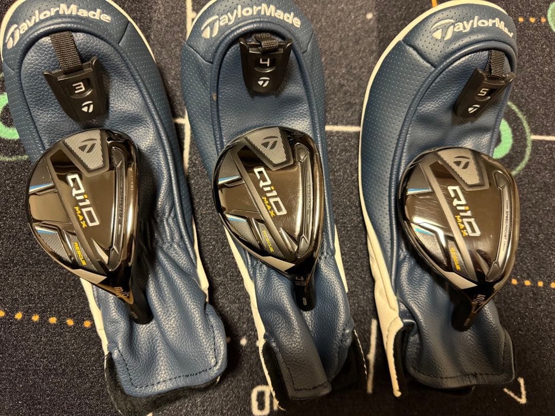 テーラーメイド　Qi10 MAX レスキュー　ヘッドのみ　3U 4U 5U