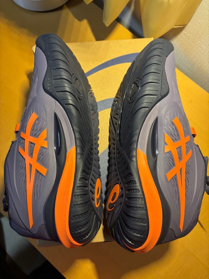 ASICS GEL-RESOLUTION X WIDEオレンジ