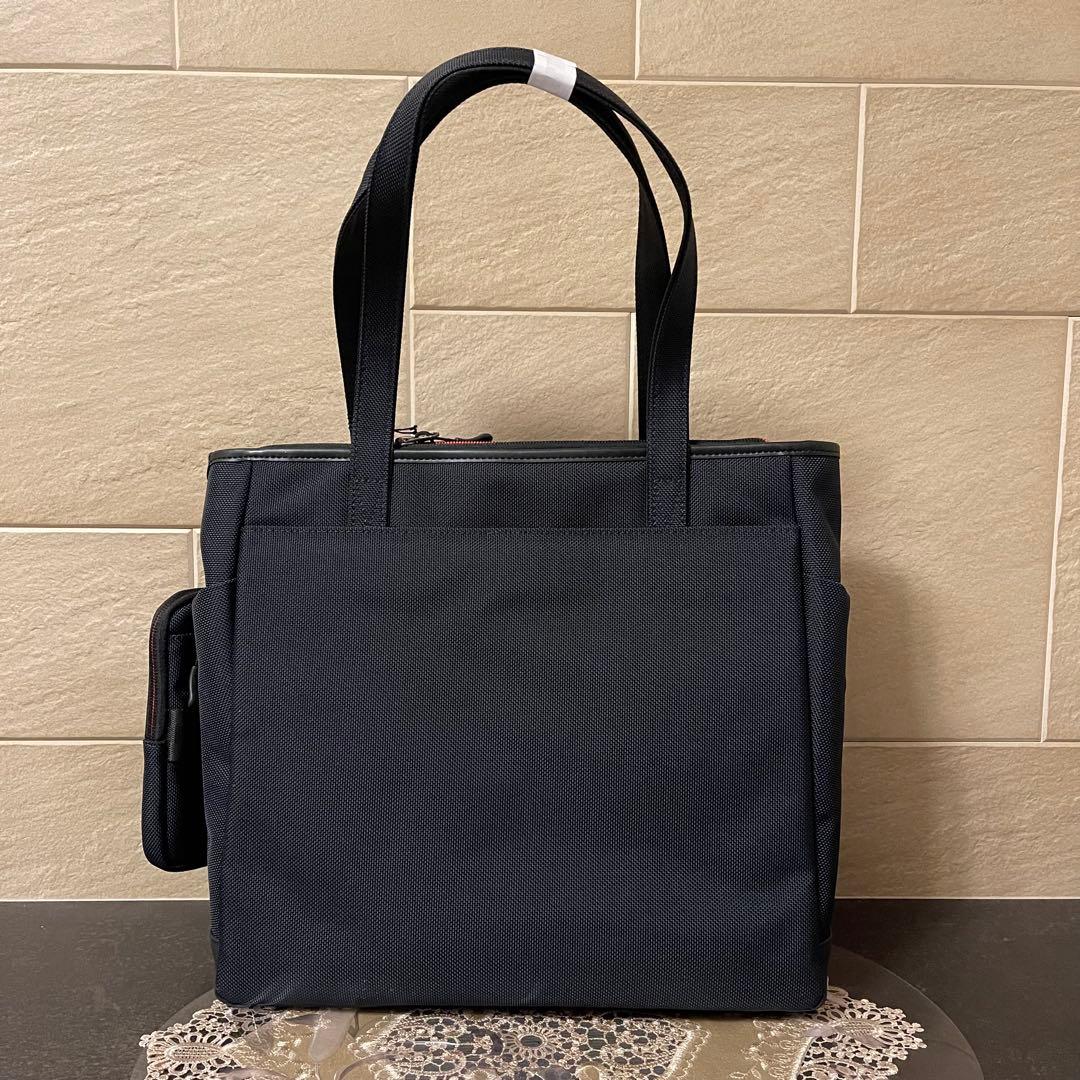 【新品】TAKEO KIKUCHI トートバッグ　紺　27,500円