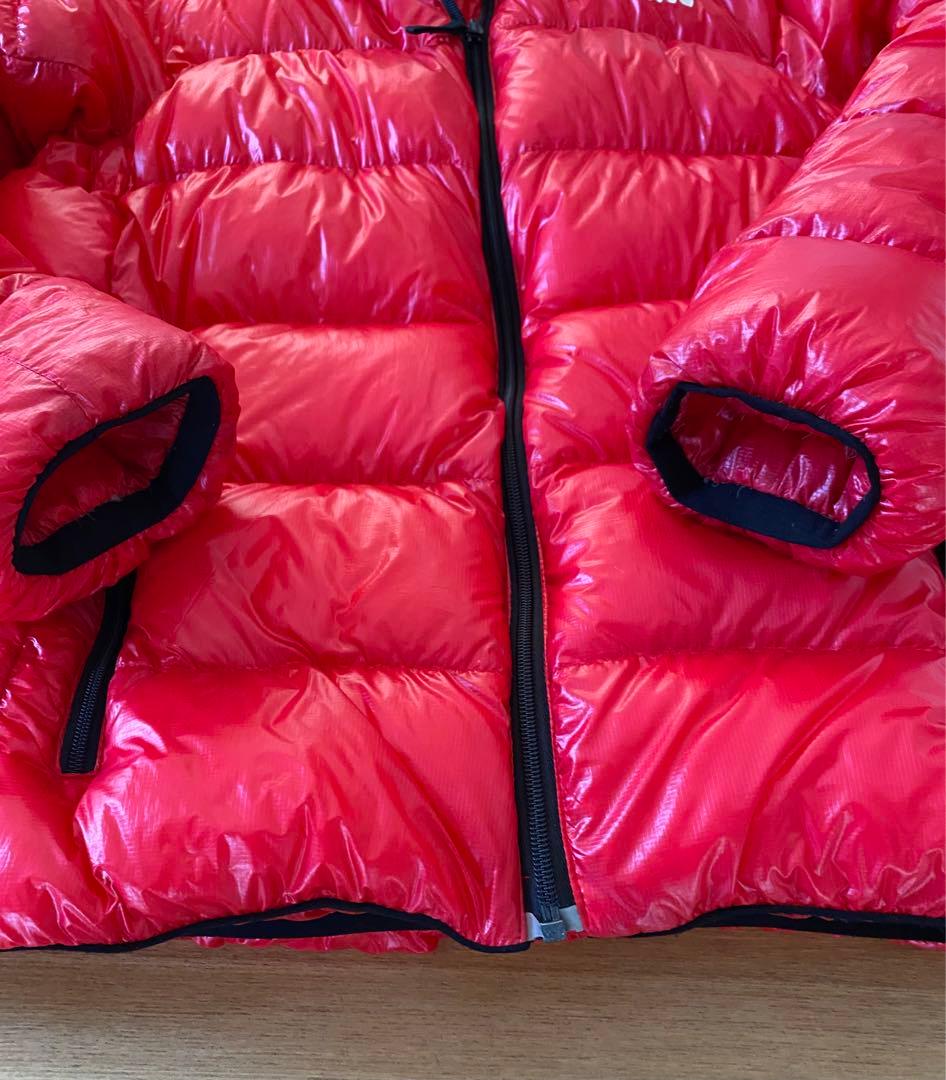 ノースフェイス　ダウンジャケット　アルパインヌプシ　サミットシリーズ　レッド