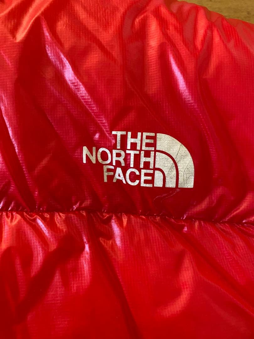 ノースフェイス　ダウンジャケット　アルパインヌプシ　サミットシリーズ　レッド