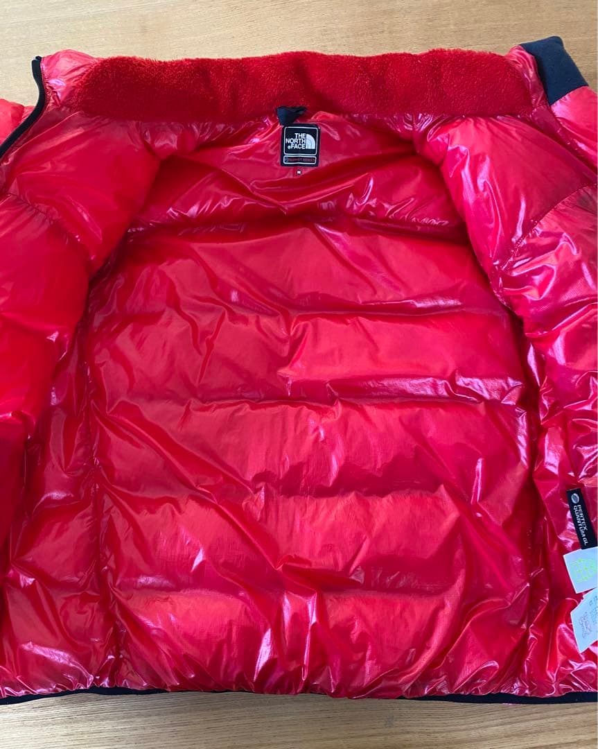 ノースフェイス　ダウンジャケット　アルパインヌプシ　サミットシリーズ　レッド