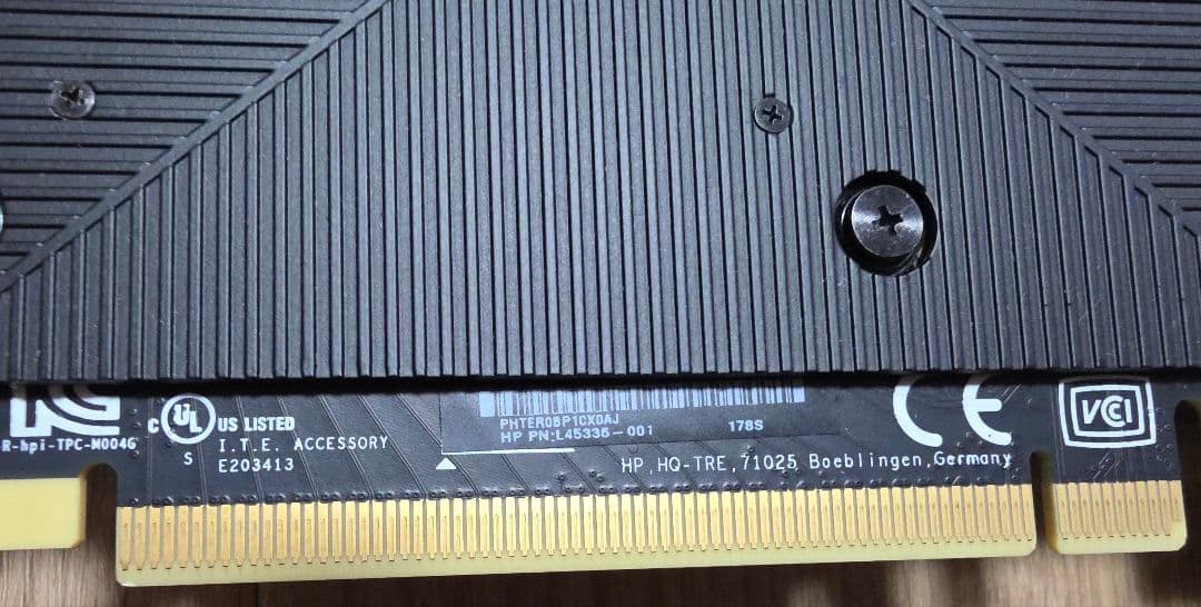 W*x様 HP GeForce RTX 2080 8GB L45336-001