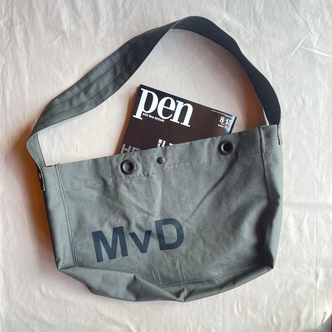 【ビンテージ】ニュースペーパーバッグ　ショルダーバッグ　ミリタリー