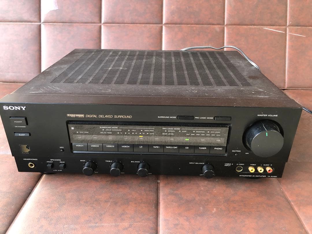 SONY TA-AV450」AVアンプ通電のみ(J61)