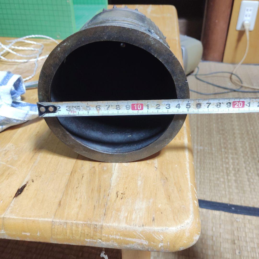 半鐘 アンティーク 金属製 約20cm