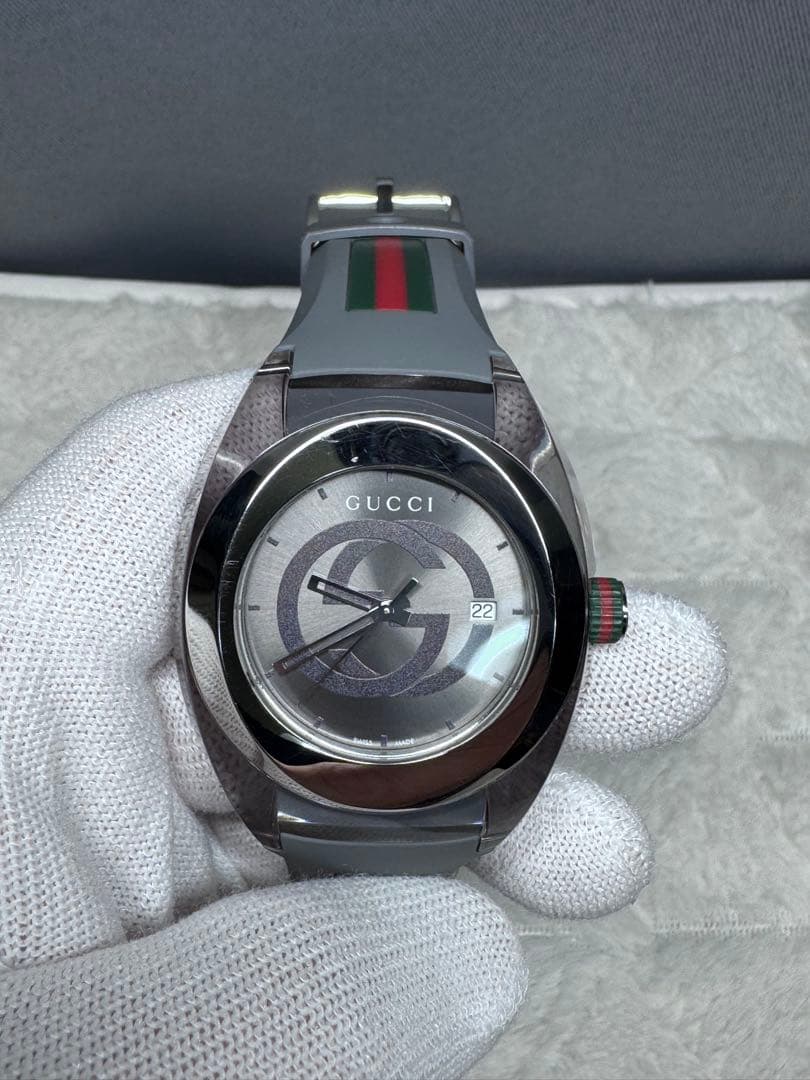 GUCCI Gタイムレス グレー 時計