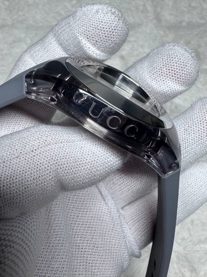 GUCCI Gタイムレス グレー 時計