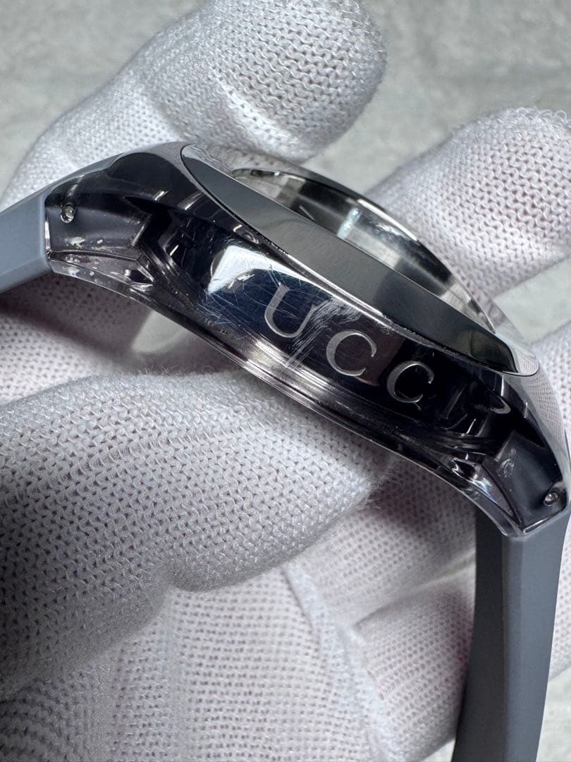 GUCCI Gタイムレス グレー 時計