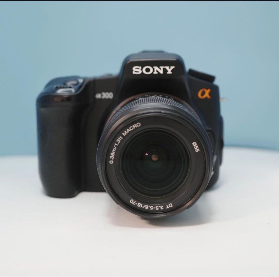 SONY α 300 一眼レフ スマホ転送OK フルセット a4590