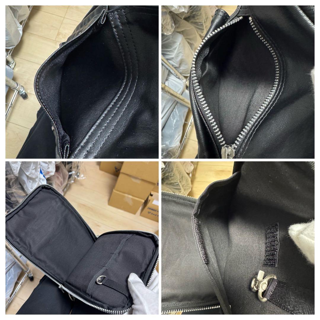 【新品同様】PORTER ポーター　フリースタイル 黒　ボディバッグ　06127