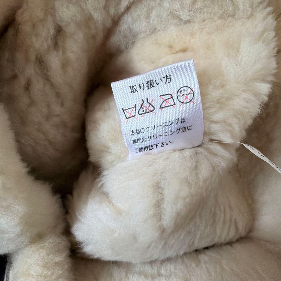 TERRA AUSTRALIS ✨B-3✨シアリング レザー ムートンジャケット