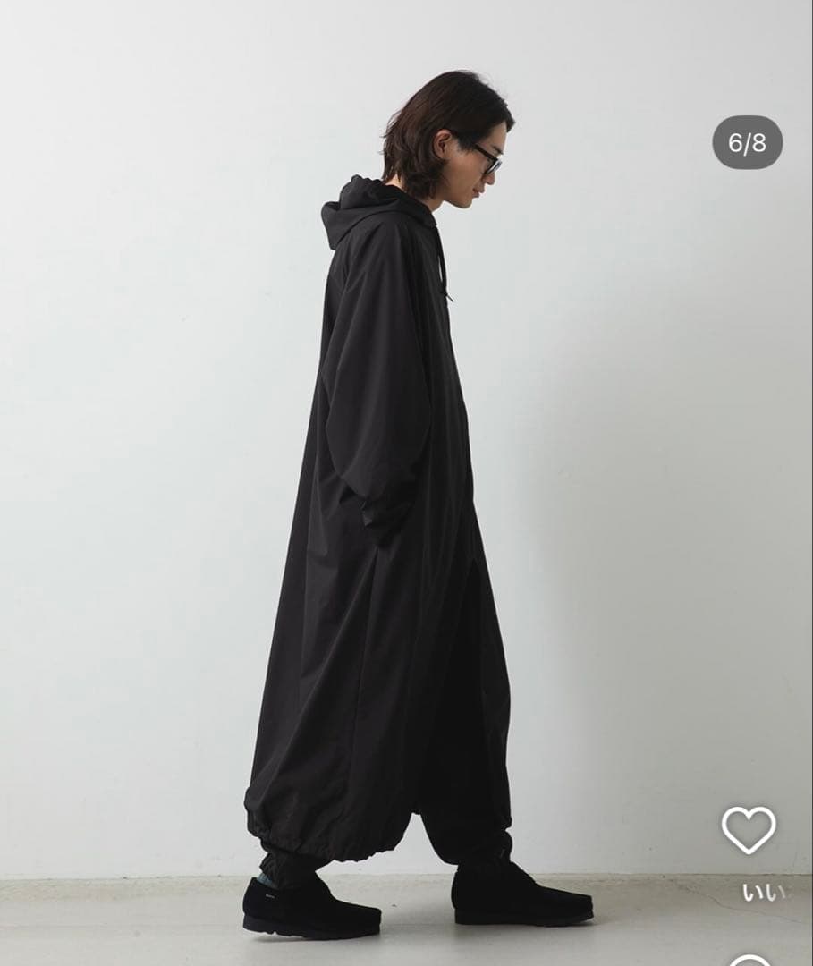 COMOLI 25ss レインコート スタイリスト私物 apresse