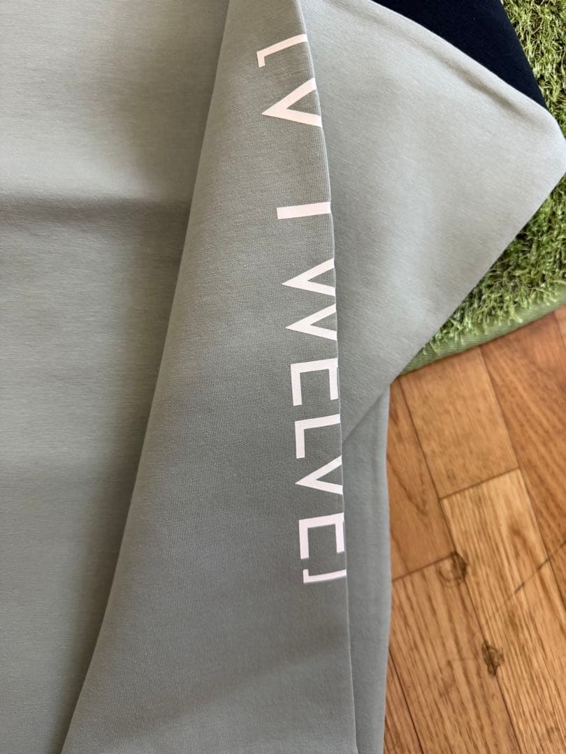 新品正規品【V12/XL】ダンボールニットハーフジップウェアジャケットスウェット