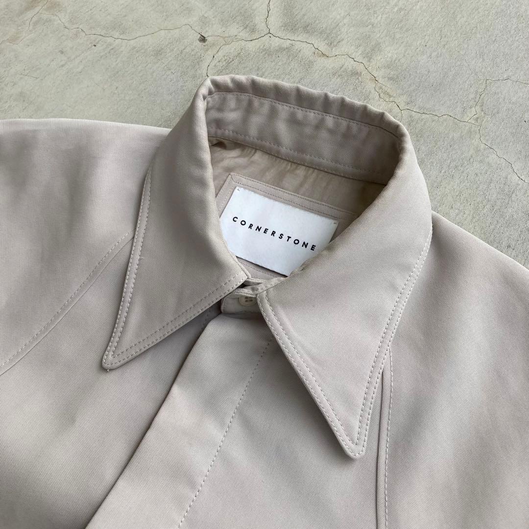 CORNERSTONE コーナーストーン　24awスリットデザインシャツ　44