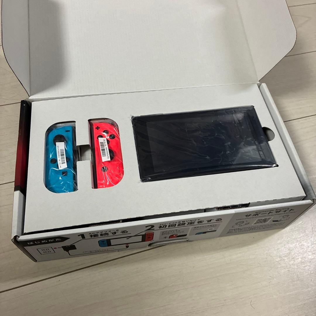 Nintendo Switch ネオンブルー/ネオンレッド 本体　ジャンク