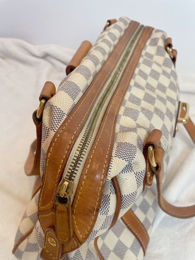 ［中古］ルイヴィトンストレーザPM ダミエアズールショルダーバッグ