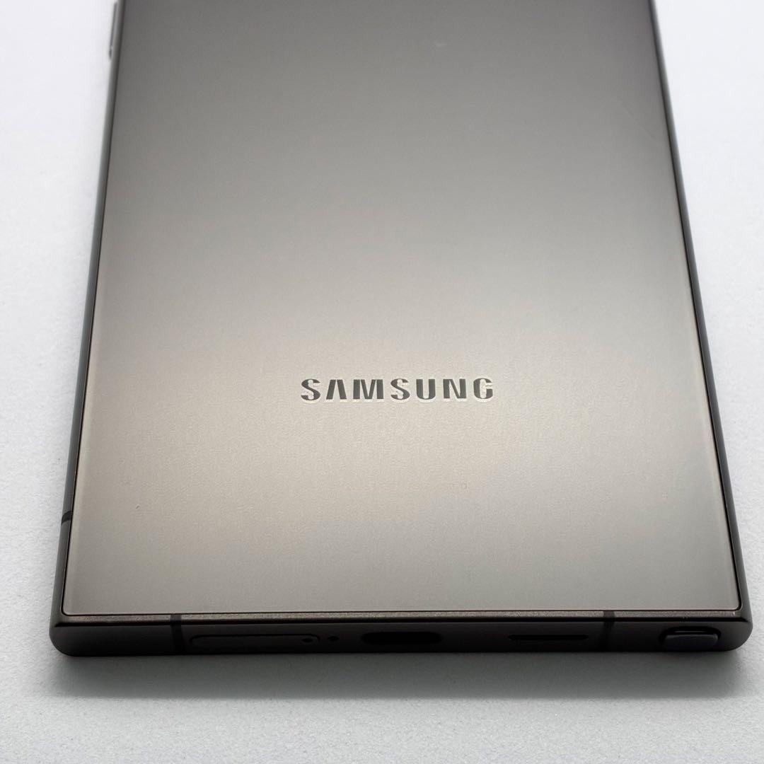 【美品】Galaxy S24 Ultra 256GB チタニウムグレー08888