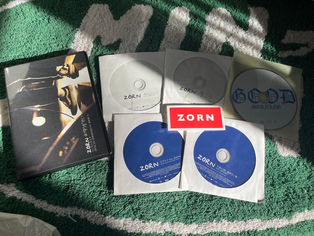ZORN おゆうぎかい 限定CD 5枚 ステッカー付き