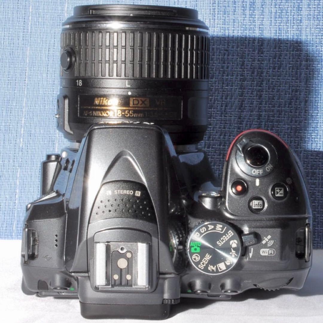 ✨Wi-Fi搭載モデル！激レアカラー✨グレー✨D5300 レンズキット✨