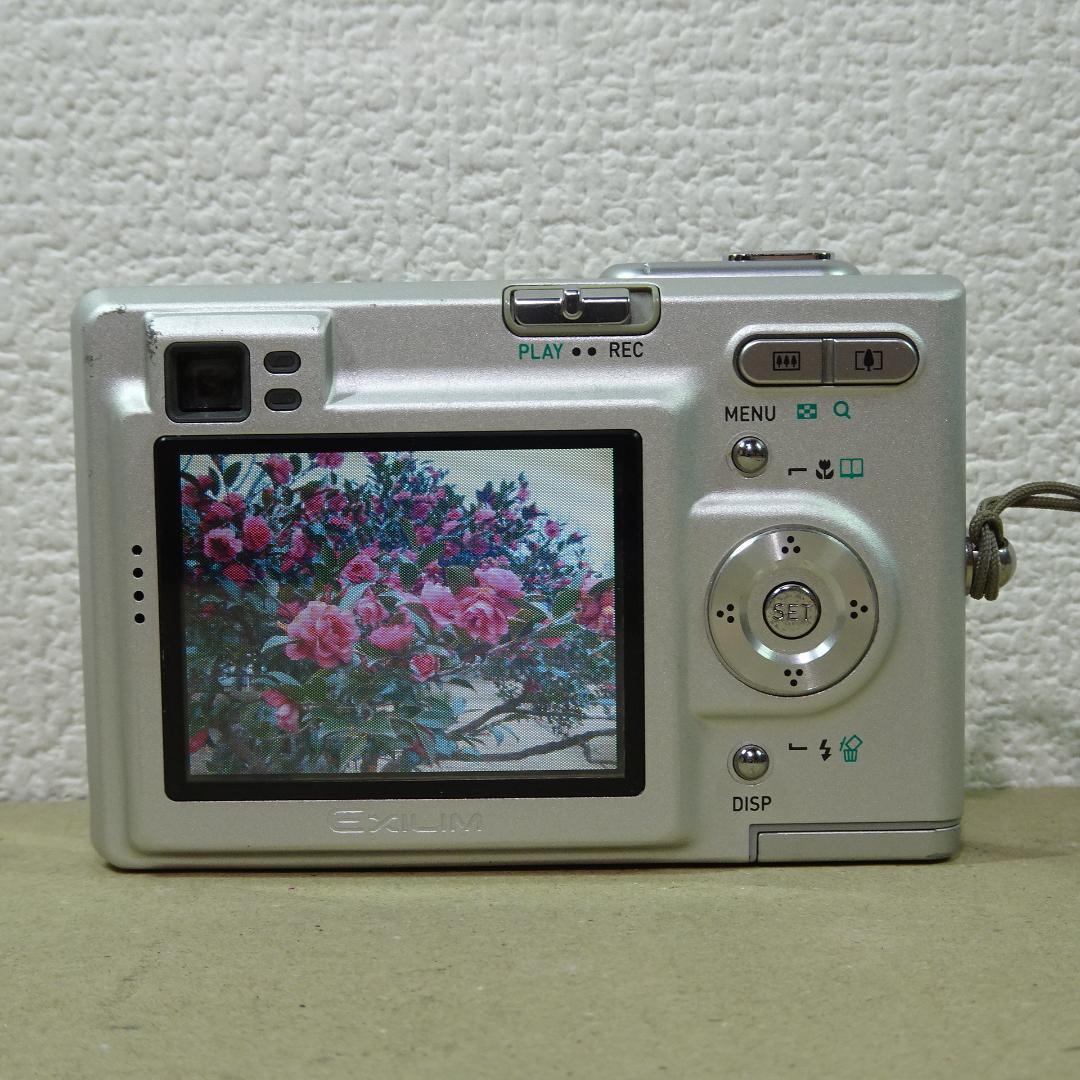 カシオ EXILIM EX-Z4 オールドコンデジ デジカメ バッテリー2個付き