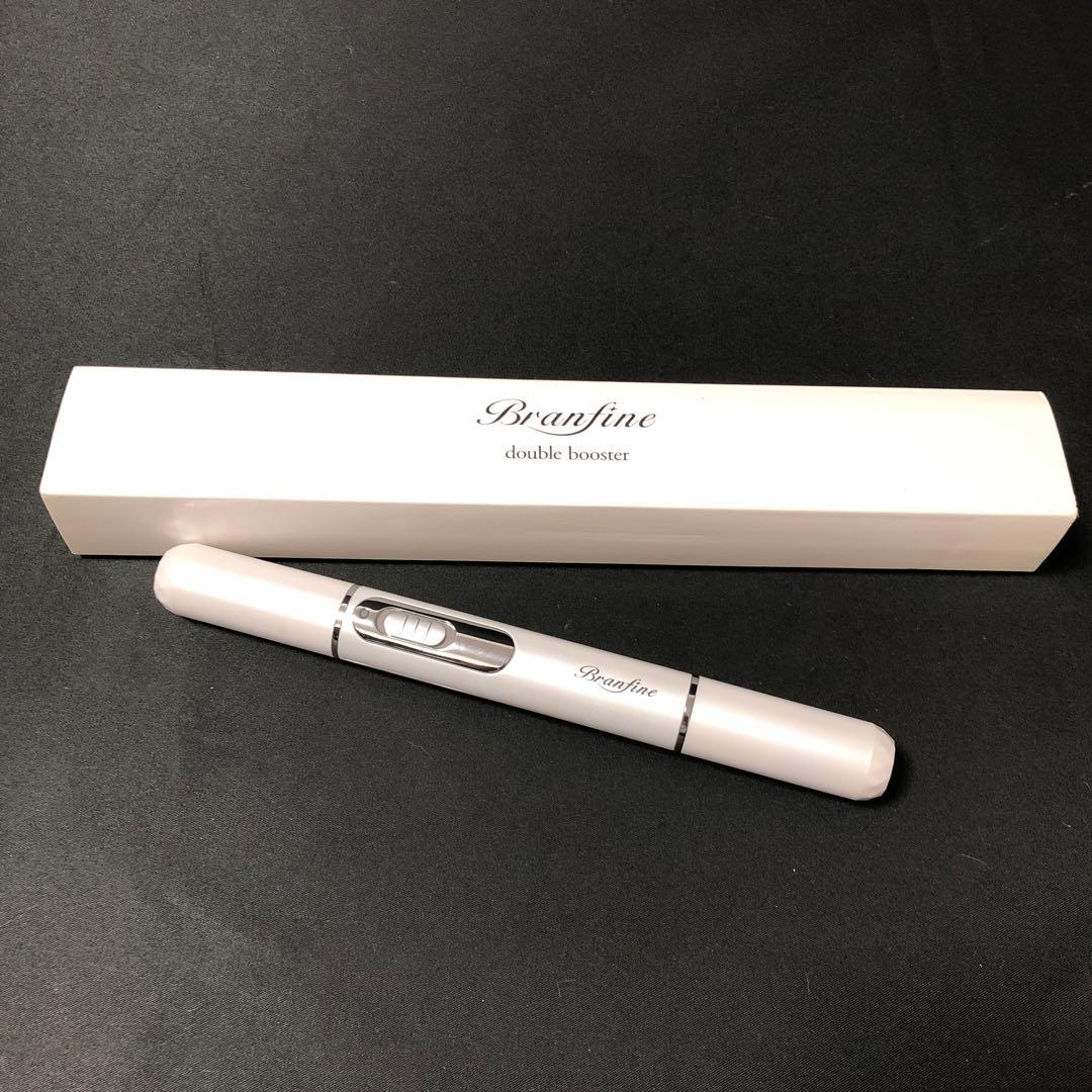 12☆19ブランフィーネ ダブルブースター ホワイトEMS美顔器ヴォルテックス