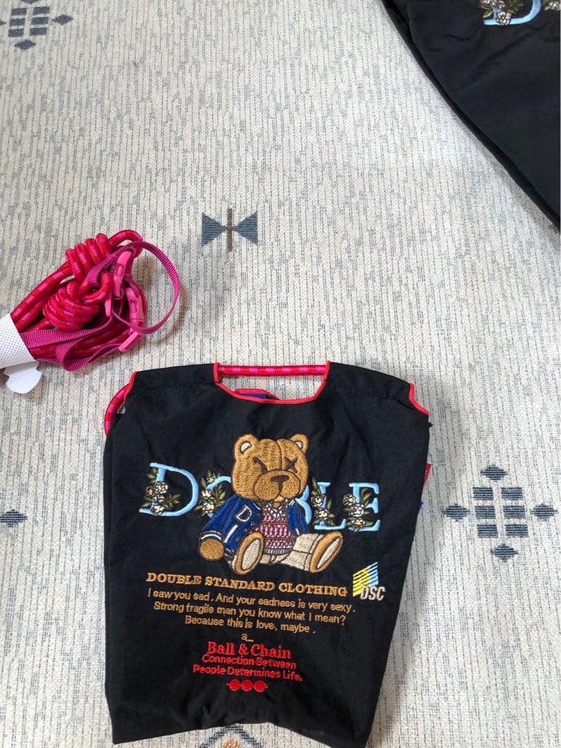 新品タグ付き ボール&チェーン エコバッグM、Sの2個セット