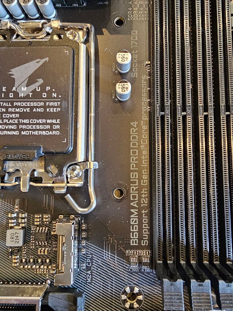 B660M AORUS DDR4 32GB ×2 メモリー&マザボセット