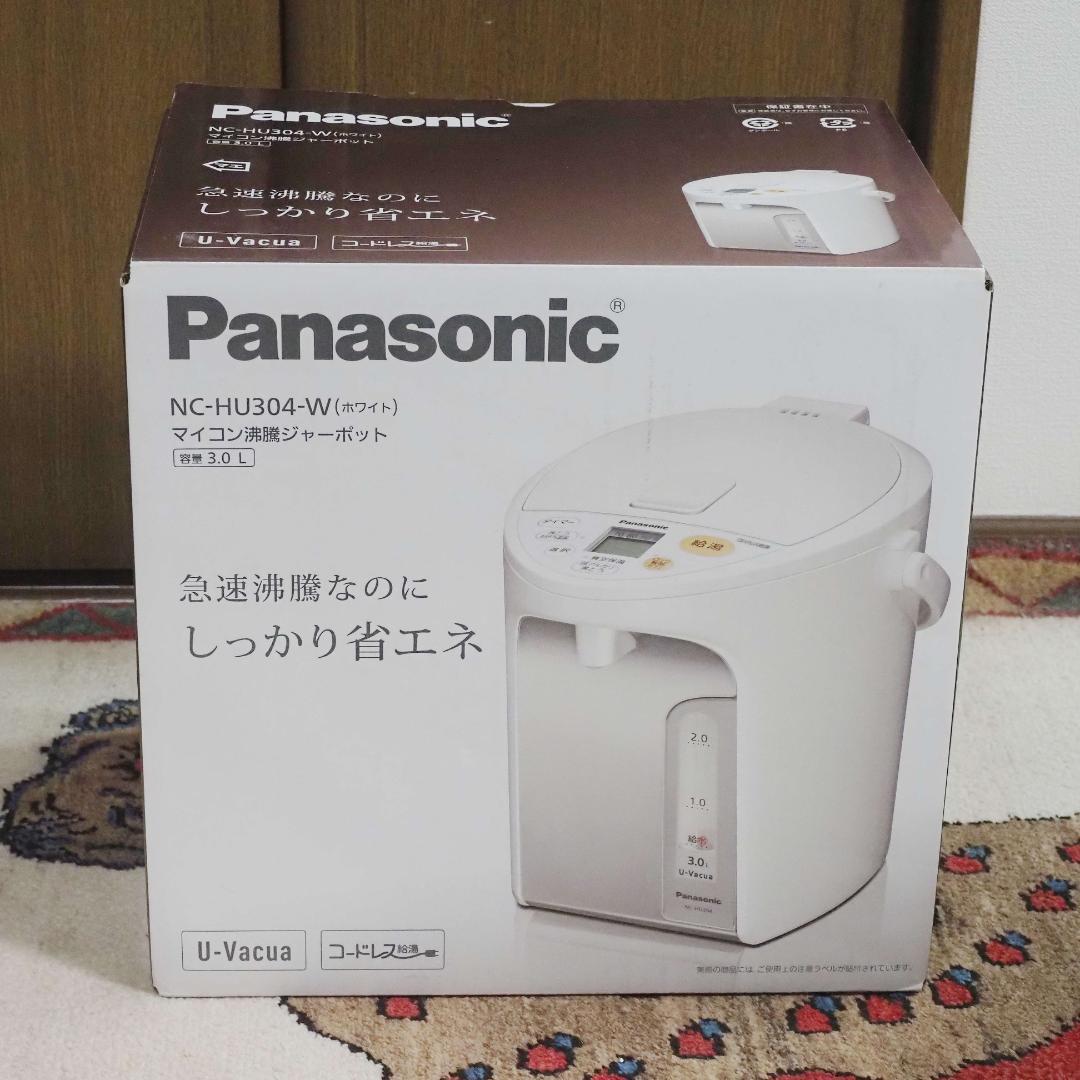 Panasonic NC-HU304-W 電気ポット ホワイト