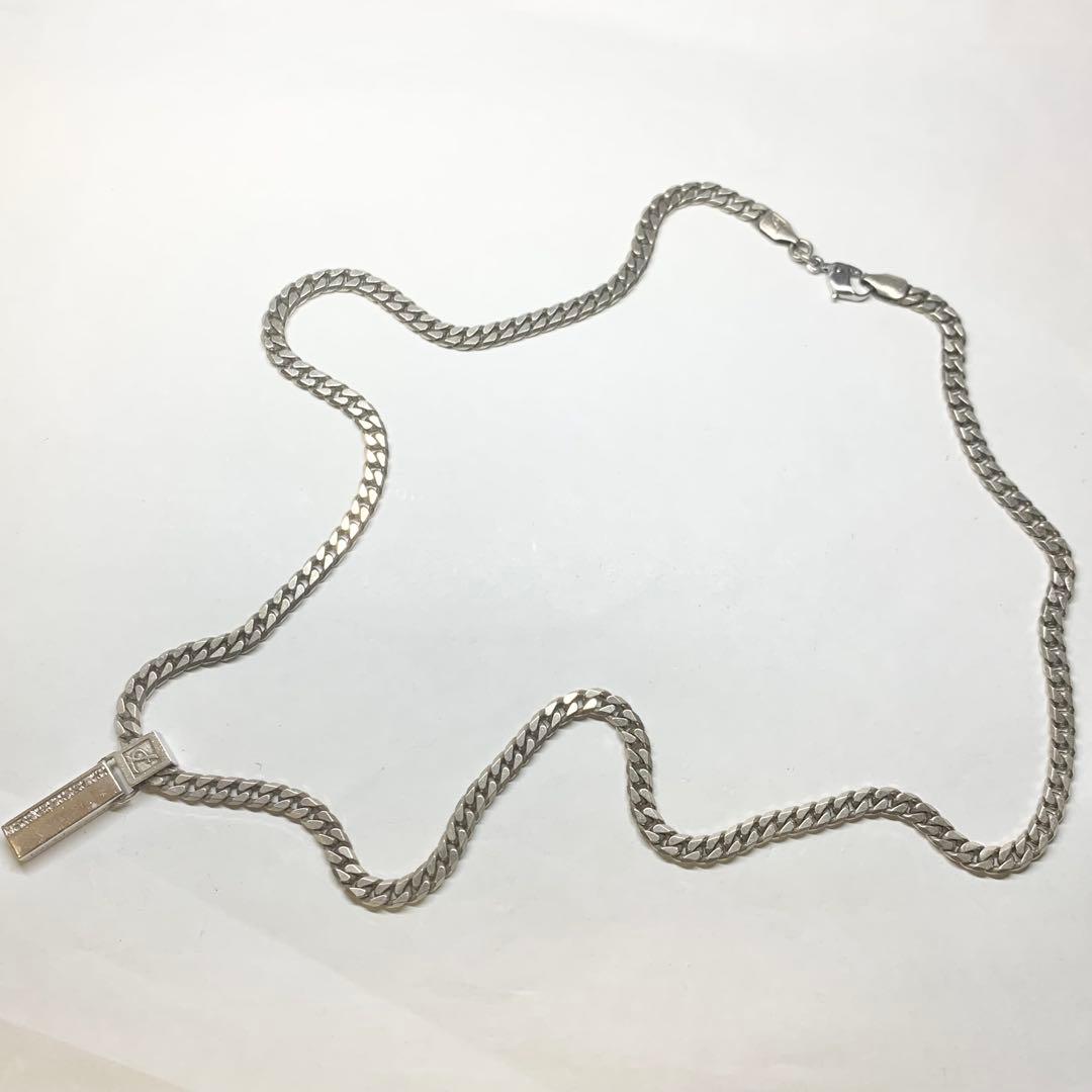 希少 レダシルマ ネックレス 喜平 ダイヤモンド 9粒 0.10 ゲルマニウム