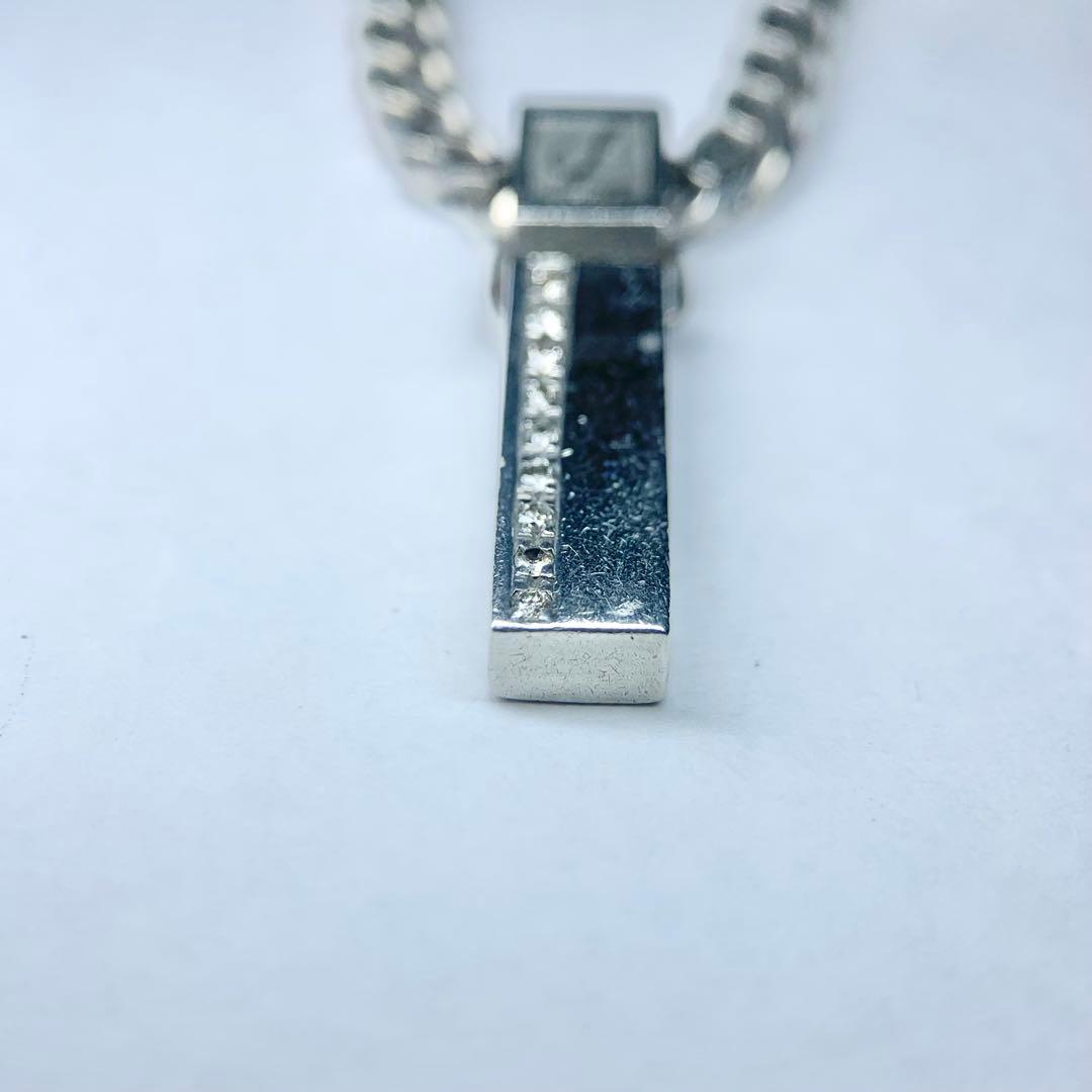 希少 レダシルマ ネックレス 喜平 ダイヤモンド 9粒 0.10 ゲルマニウム