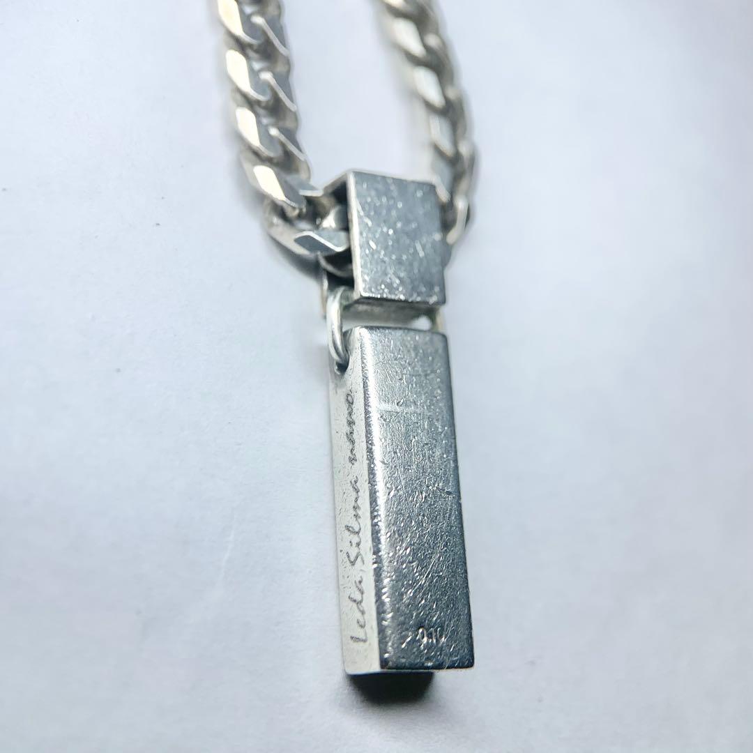 希少 レダシルマ ネックレス 喜平 ダイヤモンド 9粒 0.10 ゲルマニウム