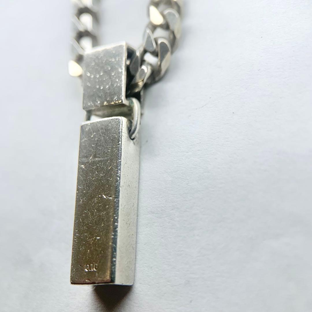 希少 レダシルマ ネックレス 喜平 ダイヤモンド 9粒 0.10 ゲルマニウム