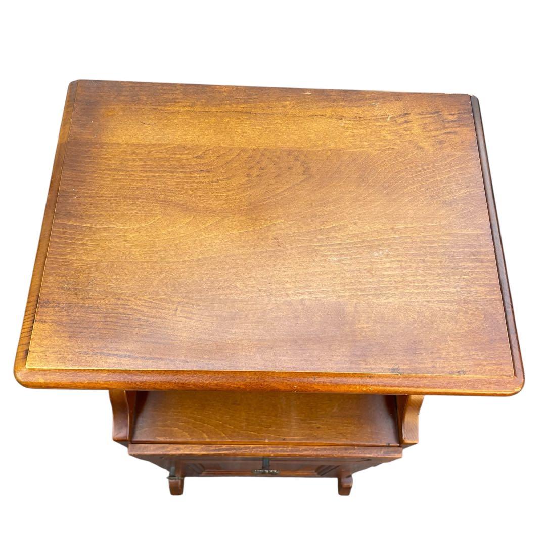 karimoku カリモク コロニアル 電話台 高級家具　B