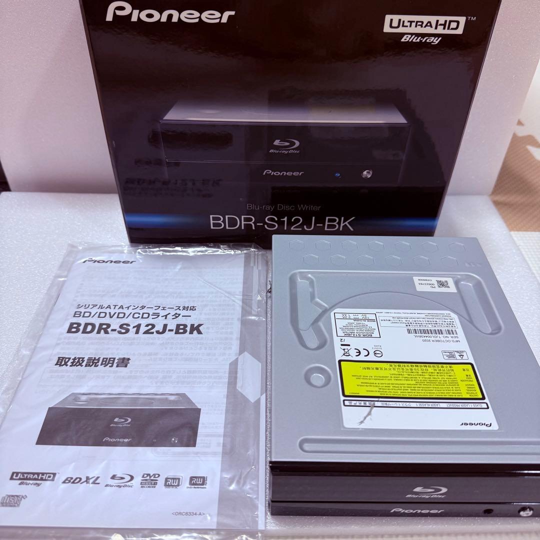 Pioneer BDR-S12J-BK ブルーレイディスクドライブ