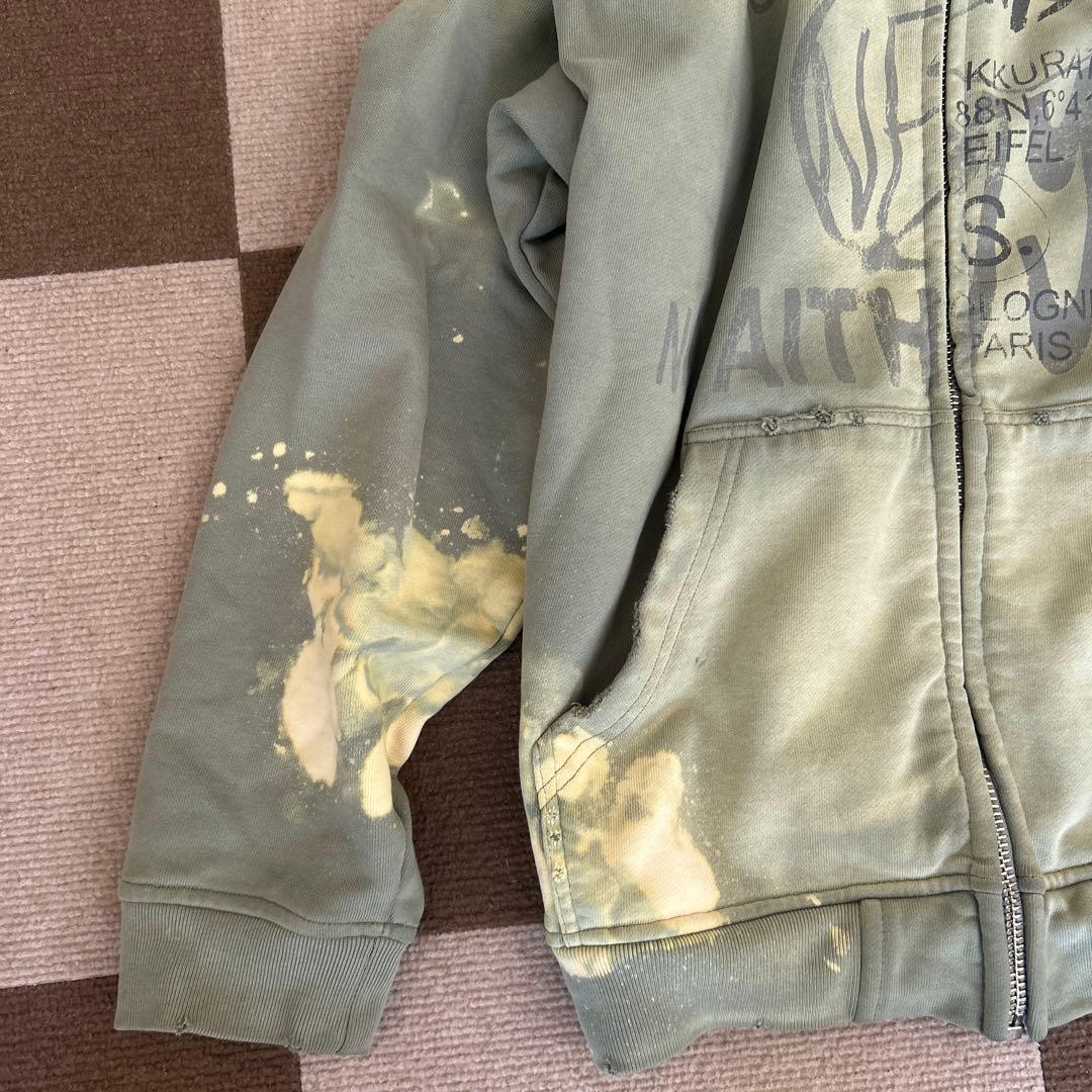 no faith studios パーカー　NUBIAN　短丈　archive