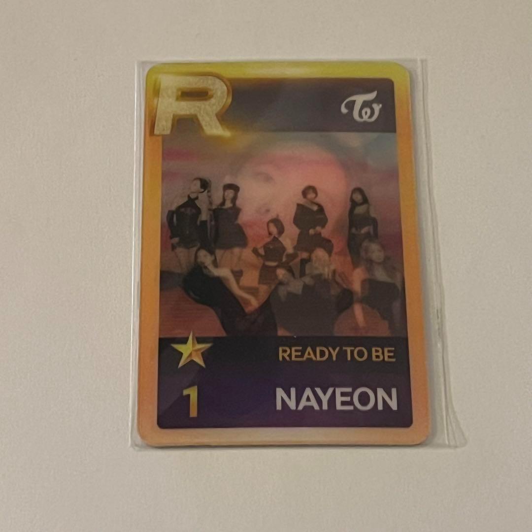 匿名配送｜TWICE　ナヨン　Ready To Be　SSJYP　トレカ