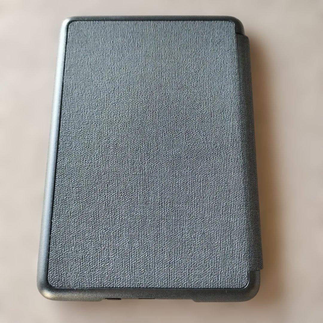 Kindle 6インチ グレー カバー付き