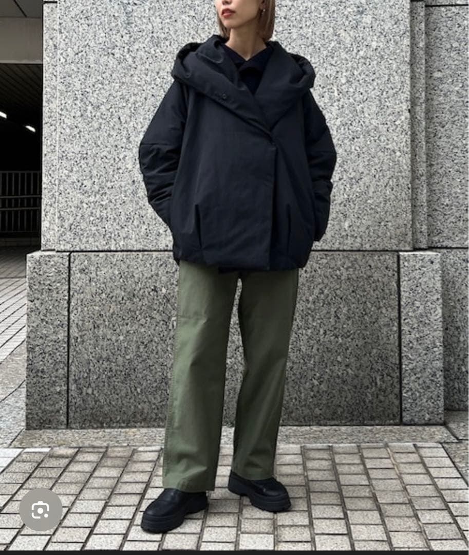 black by moussy ダウンジャケット