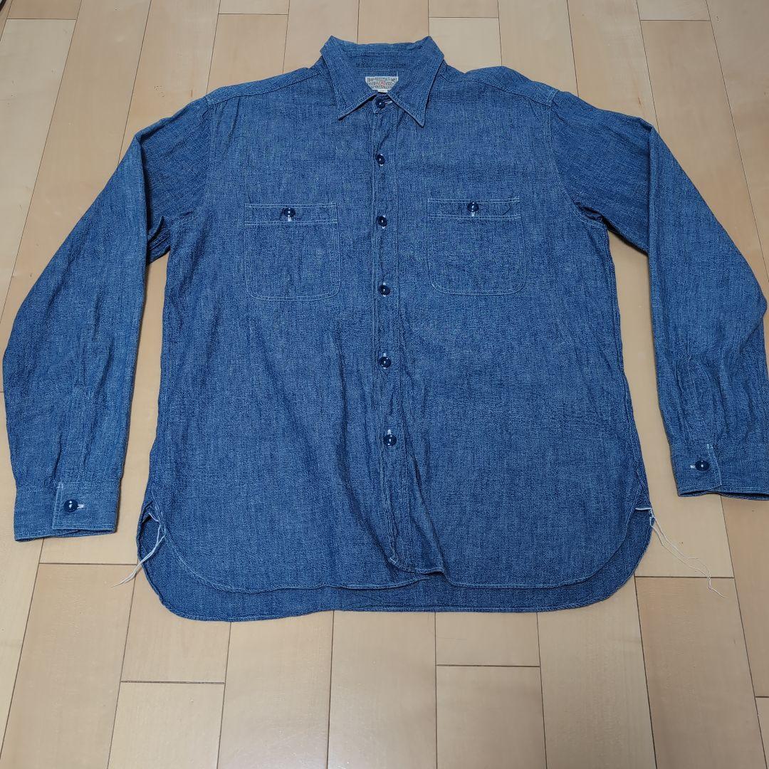 akatukiバズリクソンズ　シャンブレーシャツ