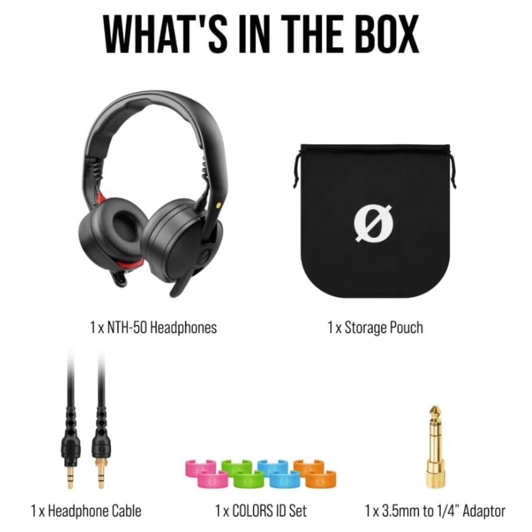 新品未使用☆ RODE オンイヤーヘッドフォン NTH-50 ブラック