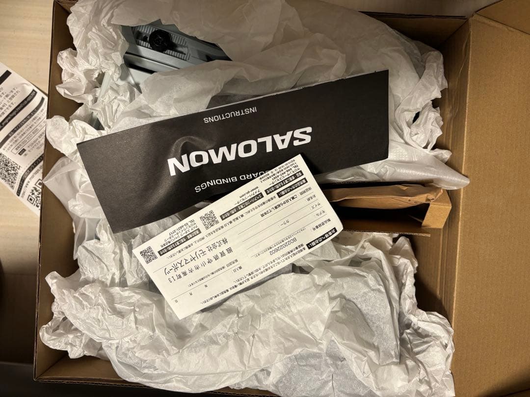 DUSTY サロモン ディストリクト M ビンディング